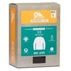 Men's Colosseum Level 3.0 Midweight Base Layer Shirt 9 Men's Colosseum Level 3.0 Midweight Base Layer Shirt -Sportswear Store 19185014771 2