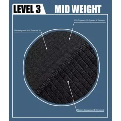 Men's Colosseum Level 3.0 Midweight Base Layer Shirt 10 Men's Colosseum Level 3.0 Midweight Base Layer Shirt -Sportswear Store 19185014771 3