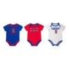 Colosseum Infant Boy's Kansas Jayhawks Sandcastles Onesie 3-Pack