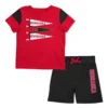 Colosseum Infant Nebraska Cornhuskers Herman T-Shirt & Shorts Set