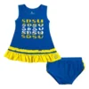 Colosseum Infant Girls' South Dakota State Jackrabbits Toons Dress & Shorts Set -Sportswear Store 19619139808