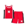 Colosseum Toddler Girls' Nebraska Cornhuskers Right Tank Top & Short Set