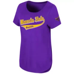 Colosseum Women's Minnesota State Mavericks Down To River T-Shirt