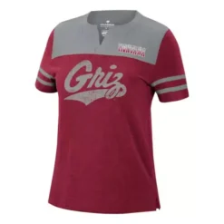 Colosseum Women's Montana Grizzlies Dinner Party T-Shirt