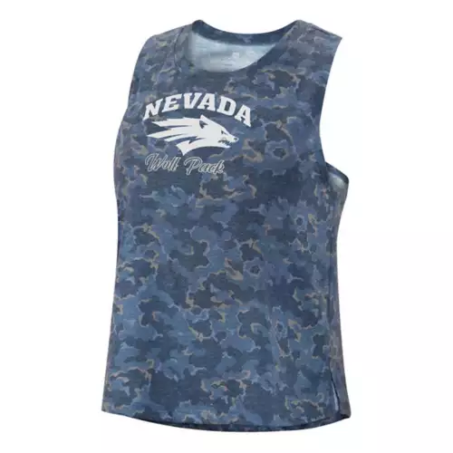 Colosseum Women's Nevada Wolf Pack Bunny Tank 3 Colosseum Women's Nevada Wolf Pack Bunny Tank
