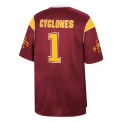 Colosseum Iowa State Cyclones Things Happen Football Jersey -Sportswear Store 19619177210 1