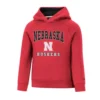 Colosseum Toddler Nebraska Cornhuskers Chimney Hoodie