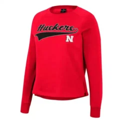 Colosseum Women's Nebraska Cornhuskers Already Did Crewneck Sweatshirt