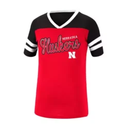 Colosseum Girls' Nebraska Cornhuskers Practically T-Shirt