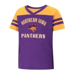Colosseum Toddler Girls' Northern Iowa Panthers Pie Crust T-Shirt