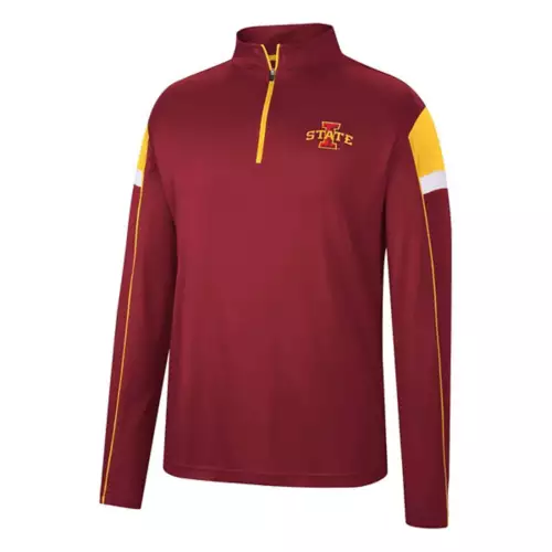Colosseum Iowa State Cyclones Golf Match 1/4 Zip Top 3 Colosseum Iowa State Cyclones Golf Match 1/4 Zip Top