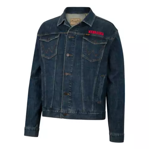 Colosseum Women's Nebraska Cornhuskers Wrangler Denim Jacket 3 Colosseum Women's Nebraska Cornhuskers Wrangler Denim Jacket