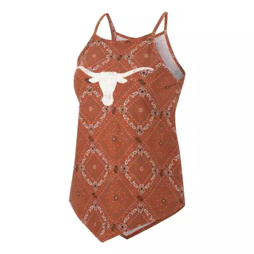 Colosseum Women's Texas Longhorns Bandana Tank 3 Colosseum Women's Texas Longhorns Bandana Tank