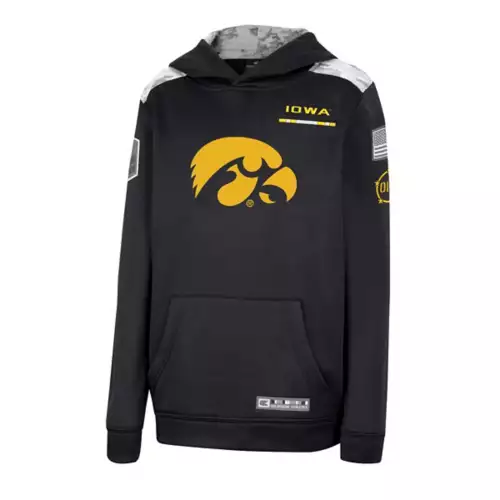 Colosseum Kids' Iowa Hawkeyes 2022 Operation Hat Trick Freestyle Hoodie 3 Colosseum Kids' Iowa Hawkeyes 2022 Operation Hat Trick Freestyle Hoodie