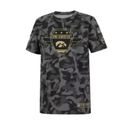 Colosseum Kids' Iowa Hawkeyes 2022 Operation Hat Trick Claymore T-Shirt