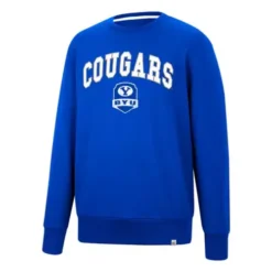 Colosseum BYU Cougars Effort Crewneck Sweatshirt