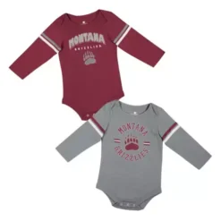 Colosseum Infant Montana Grizzlies Advert Onesie 2 Pack