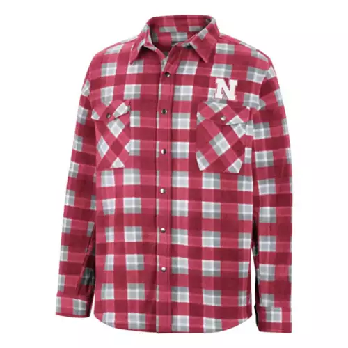 Colosseum Nebraska Cornhuskers Ellis Snap Jacket 3 Colosseum Nebraska Cornhuskers Ellis Snap Jacket