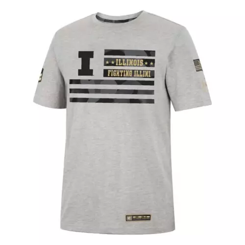 Colosseum Illinois Fighting Illini Operation Hat Trick Shockwave T-Shirt 3 Colosseum Illinois Fighting Illini Operation Hat Trick Shockwave T-Shirt