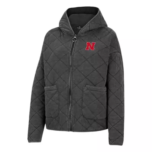 Colosseum Women's Nebraska Cornhuskers Jamie Quilt Jacket 3 Colosseum Women's Nebraska Cornhuskers Jamie Quilt Jacket