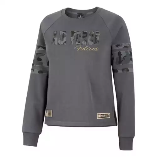 Colosseum Air Force Falcons Operation Hat Trick Mirage Crew Neck Sweatshirt 3 Colosseum Air Force Falcons Operation Hat Trick Mirage Crew Neck Sweatshirt