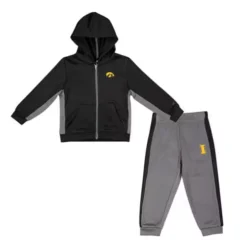 Colosseum Toddler Iowa Hawkeyes Crumpit Hoodie & Pant Set