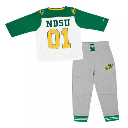 Colosseum Toddler North Dakota State Bison Jingting Jersey & Pant Set 2 Colosseum Toddler North Dakota State Bison Jingting Jersey & Pant Set