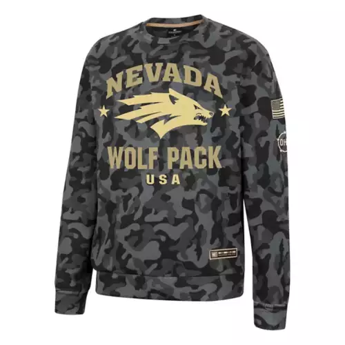 Colosseum Nevada Wolf Pack Operation Hat Trick GI Joe Crew Neck Sweatshirt 3 Colosseum Nevada Wolf Pack Operation Hat Trick GI Joe Crew Neck Sweatshirt