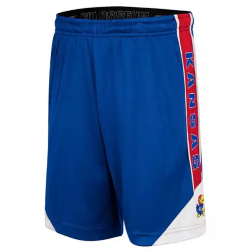Colosseum Kids' Kansas Jayhawks Haller Short 3 Colosseum Kids' Kansas Jayhawks Haller Short