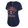 Colosseum Women's Illinois Fighting Illini Little Big T-Shirt -Sportswear Store 19690267629