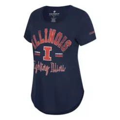 Colosseum Women's Illinois Fighting Illini Little Big T-Shirt